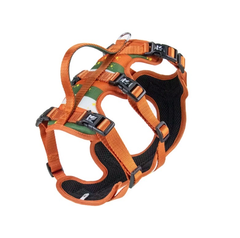 Dog Vest Puppy Harness With Colorful  Printing Dog Harness Hot Sell Pet Vest