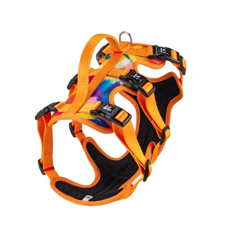 Dog Vest Puppy Harness With Colorful  Printing Dog Harness Hot Sell Pet Vest