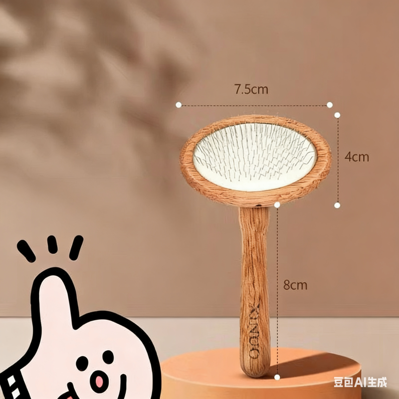 Pet Latex cushion needle comb, recommended by groomers