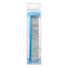 Steel comb for pet grooming