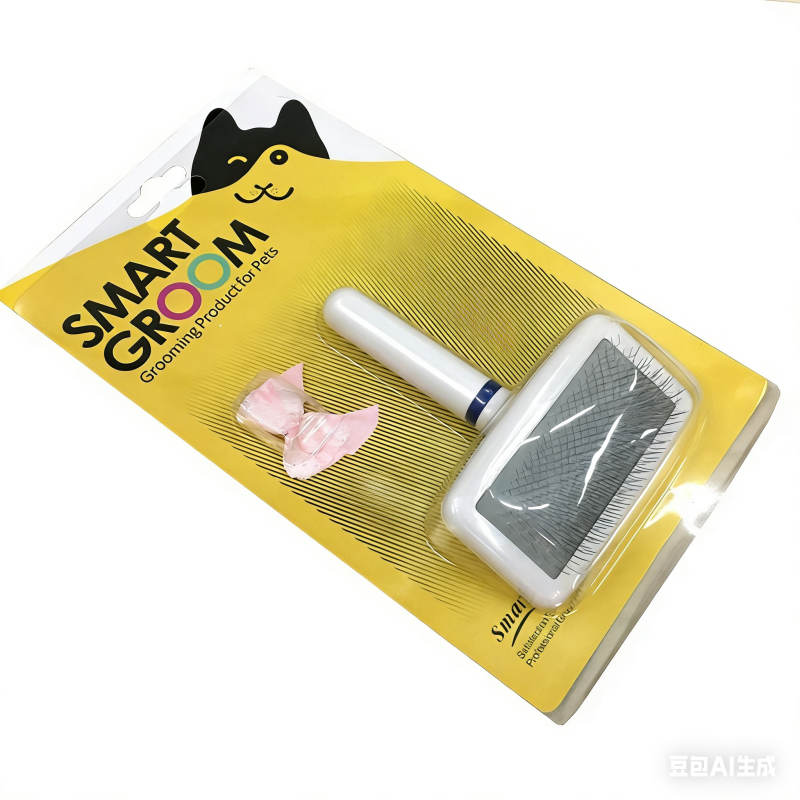 Pet Hair Shedding Comb Dog Cat Brush Grooming Long Hair Indoor Hair Remover