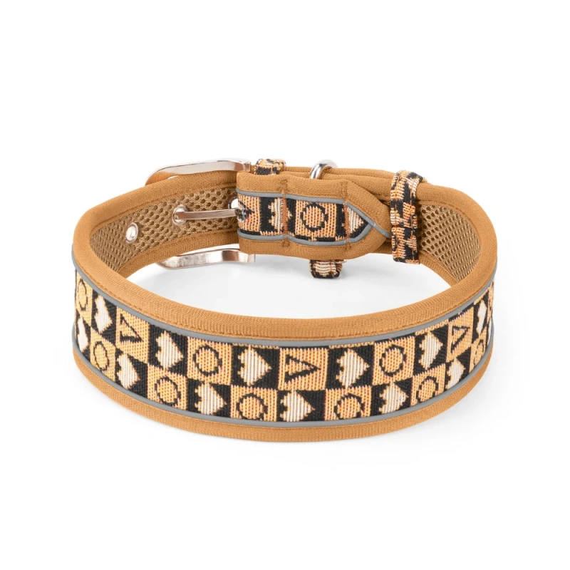 Personalized Adjustable Dog Collars, Cute Boho Puppy Collar, Soft Pet Collar with Quick Release Buckle for Walking Running
