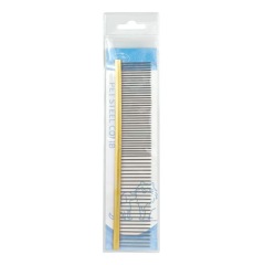 Steel comb for pet grooming