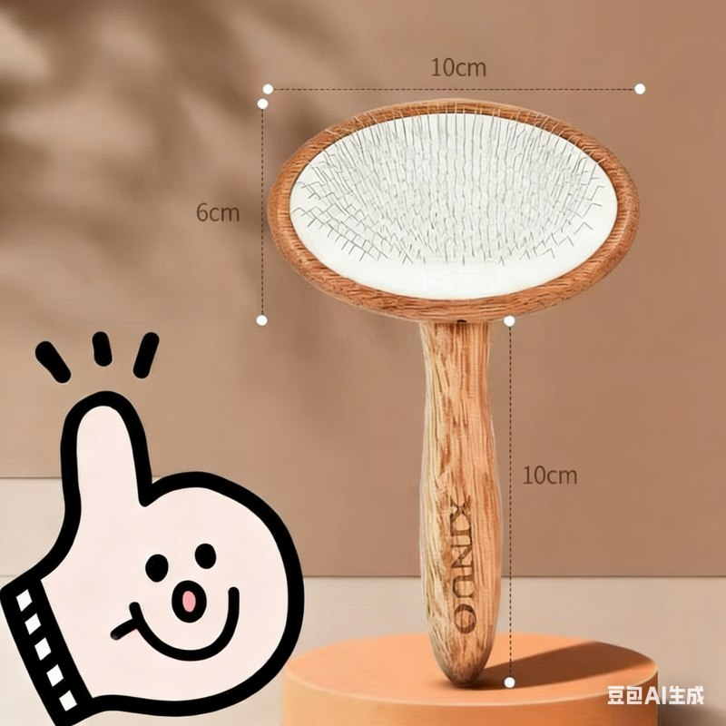 Pet Latex cushion needle comb, recommended by groomers