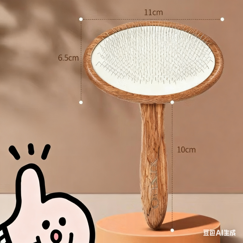 Pet Latex cushion needle comb, recommended by groomers