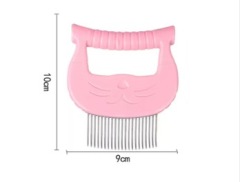 Pet seashell cat comb
