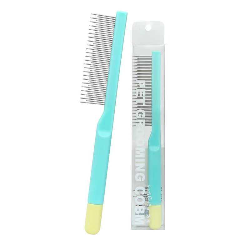 Cat Comb Dog Grooming Brush Stainless Steel Flea Combs for Cat Hair Cleaning