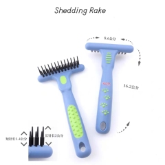 Boat record rake comb dog hair stroking cats hair cat hair removal floating artifact hair removal comb brush cleaning pet specia