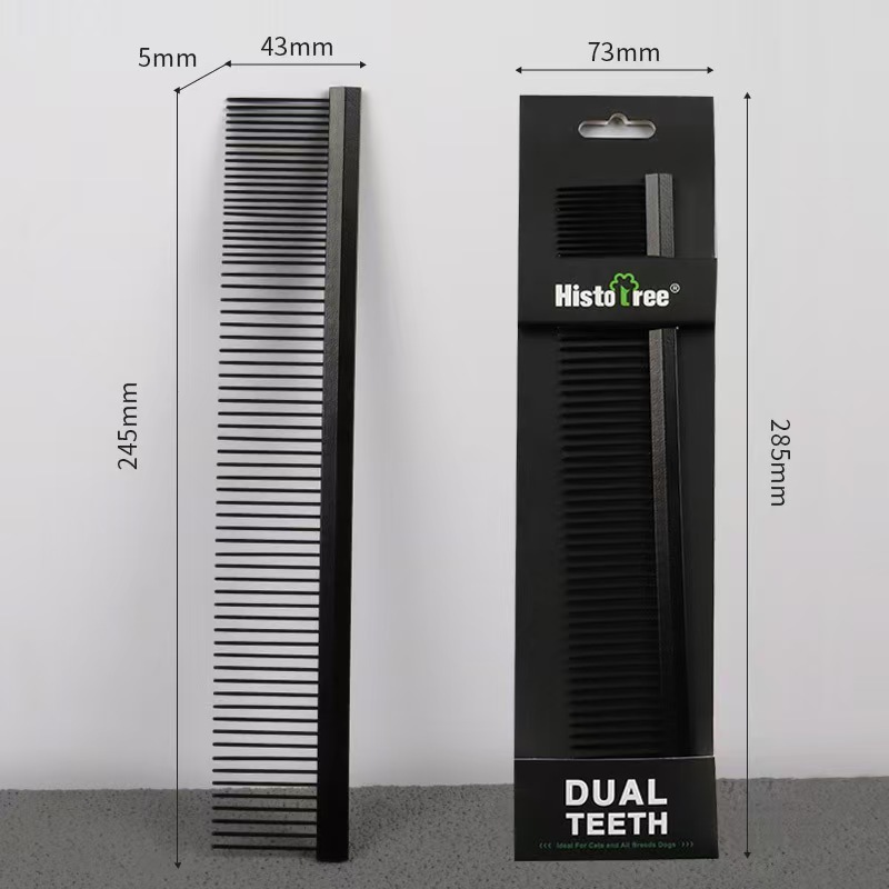 Metal grooming combs for pets