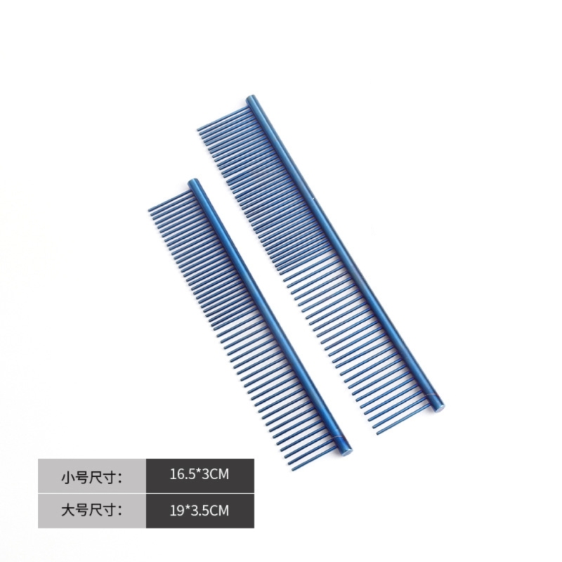 Pet Grooming Tools  Multiple Colors Stainless Steel Combs