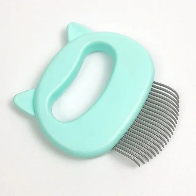 2-in-1 Cat Ear Comb and Deshedding Brush  Gentle and Effective Pet Grooming and Hair Removal Dual  Pet Grooming Tool