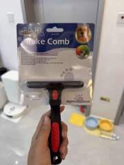 Boat record rake comb dog hair stroking cats hair cat hair removal floating artifact hair removal comb brush cleaning pet specia