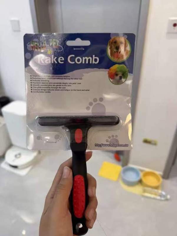 Boat record rake comb dog hair stroking cats hair cat hair removal floating artifact hair removal comb brush cleaning pet specia
