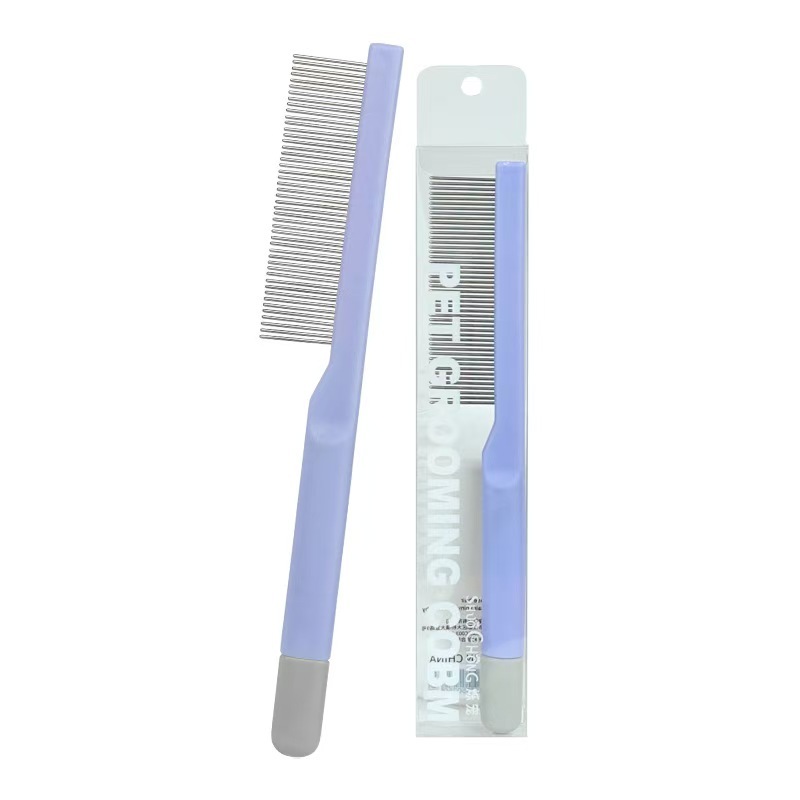 Cat Comb Dog Grooming Brush Stainless Steel Flea Combs for Cat Hair Cleaning
