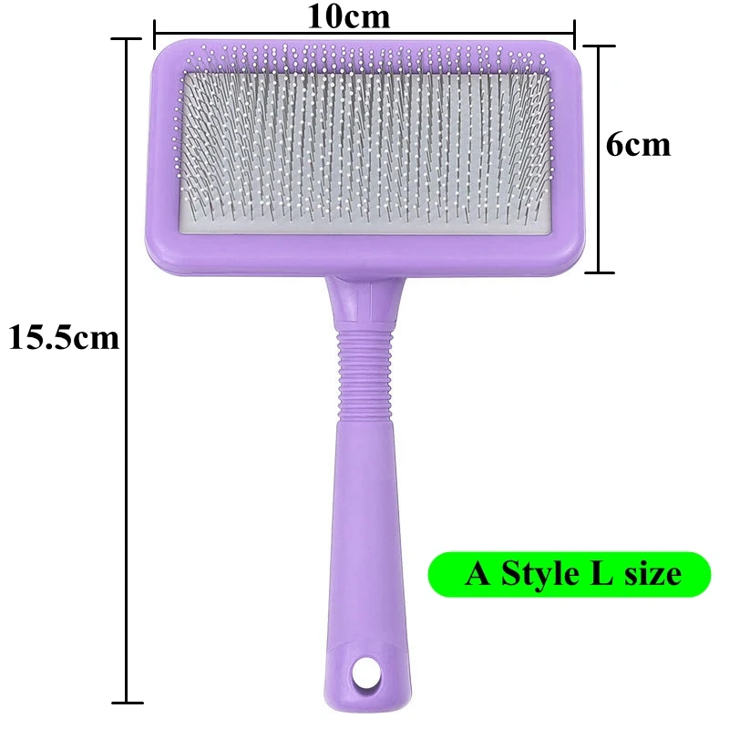 ABS Dog Cat Comb for Tangles Loose Hair, Hair Remover Brush  Removing Mats, Pet Grooming Comb for Long or Short Hair Dogs