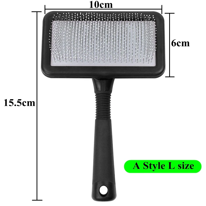 ABS Dog Cat Comb for Tangles Loose Hair, Hair Remover Brush  Removing Mats, Pet Grooming Comb for Long or Short Hair Dogs