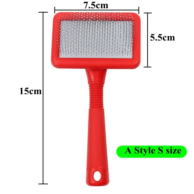 ABS Dog Cat Comb for Tangles Loose Hair, Hair Remover Brush  Removing Mats, Pet Grooming Comb for Long or Short Hair Dogs