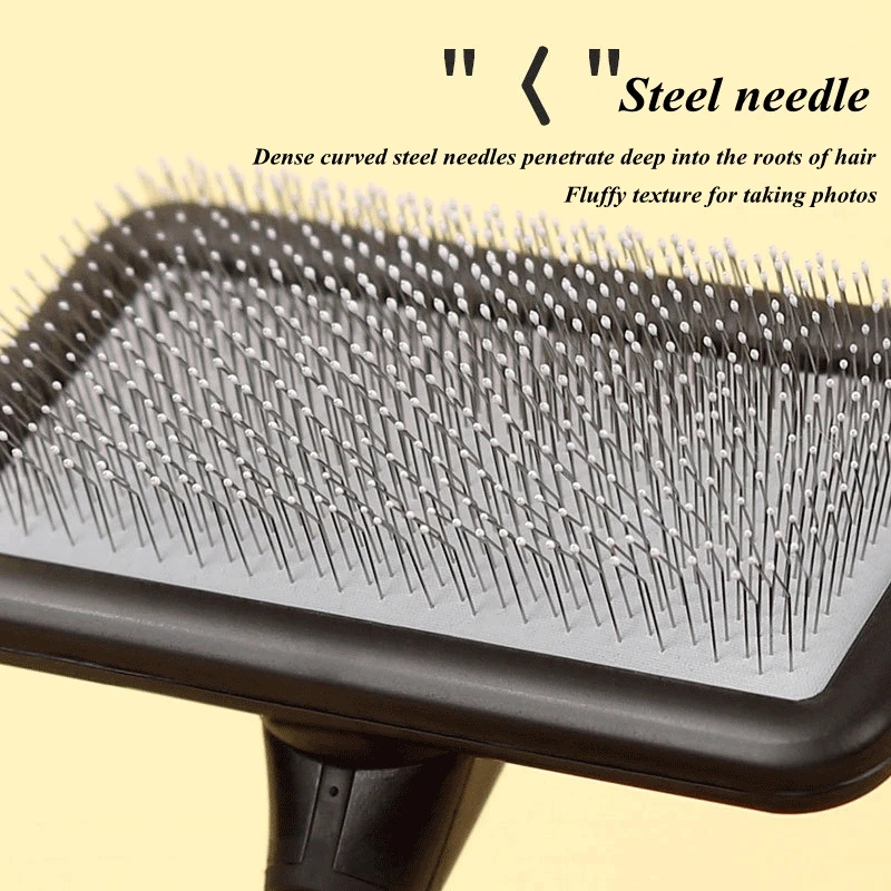 ABS Dog Cat Comb for Tangles Loose Hair, Hair Remover Brush  Removing Mats, Pet Grooming Comb for Long or Short Hair Dogs