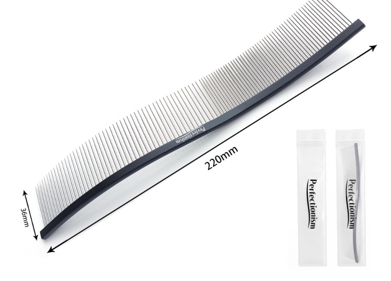 Pet S-shaped grooming comb