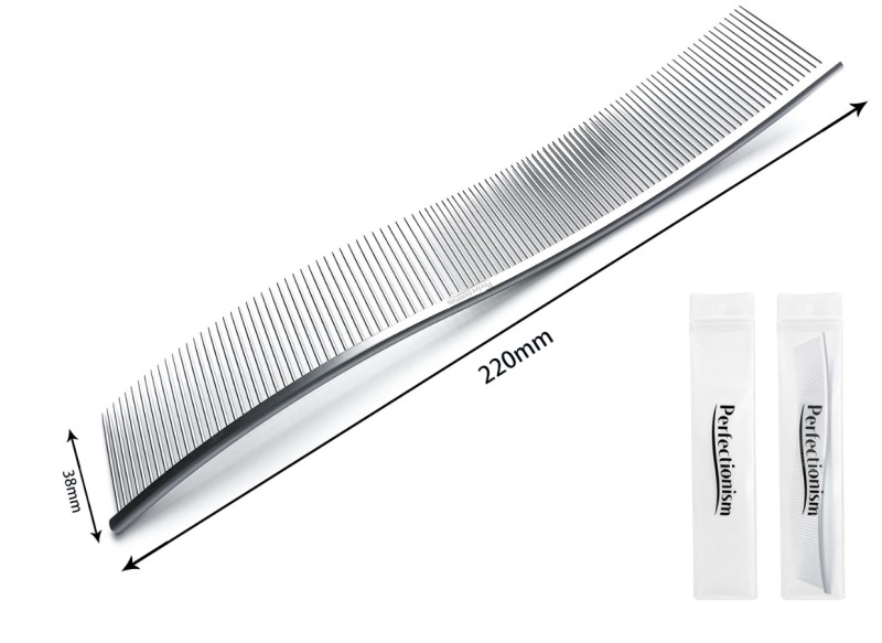 Pet S-shaped grooming comb