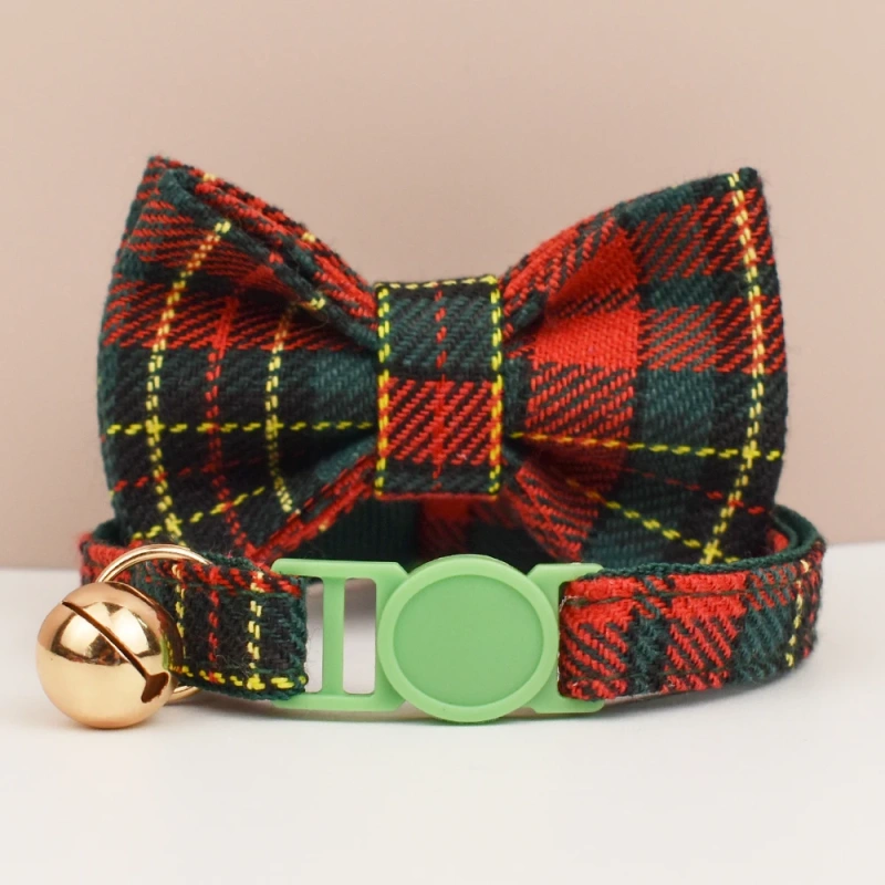 Adjustable Cat Collars with Bowknot Pet Safety Prevents Choking Comfortable And Stylish for Cats
