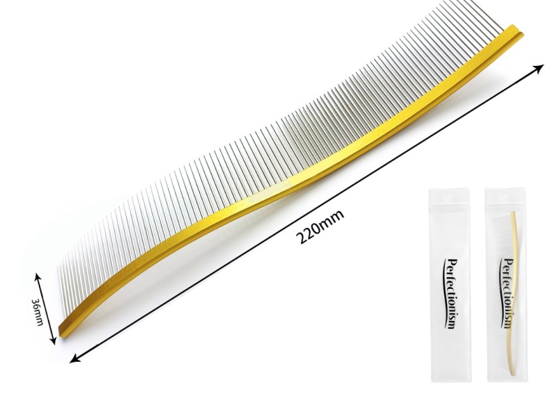 Pet S-shaped grooming comb