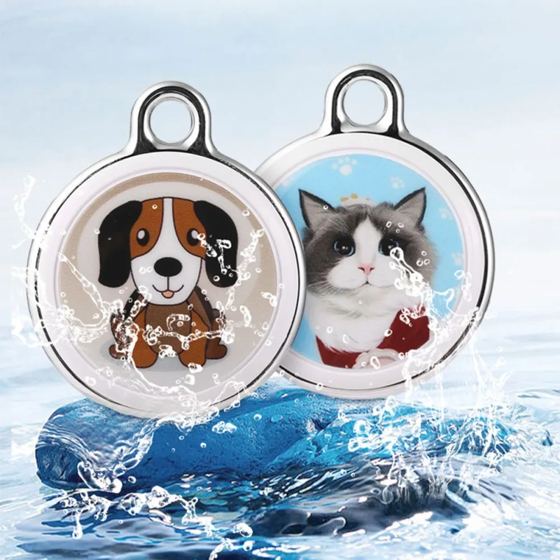 Pet Anti-Lost GPS Tracker Bluetooth-compatible Smart Wearable Waterproof Locator Real-time Tracking Dog Cat Collar Find Device