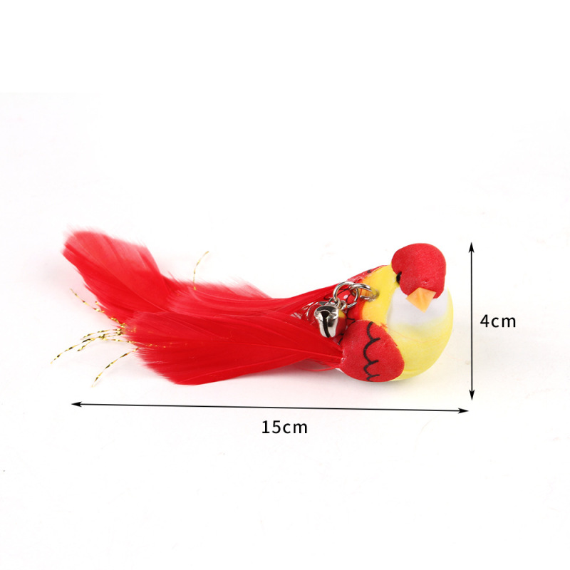 Replacement head for pet cat toy