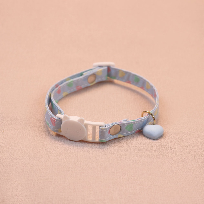 Pet Collar Cute Love Bell Accessories Cat Collar