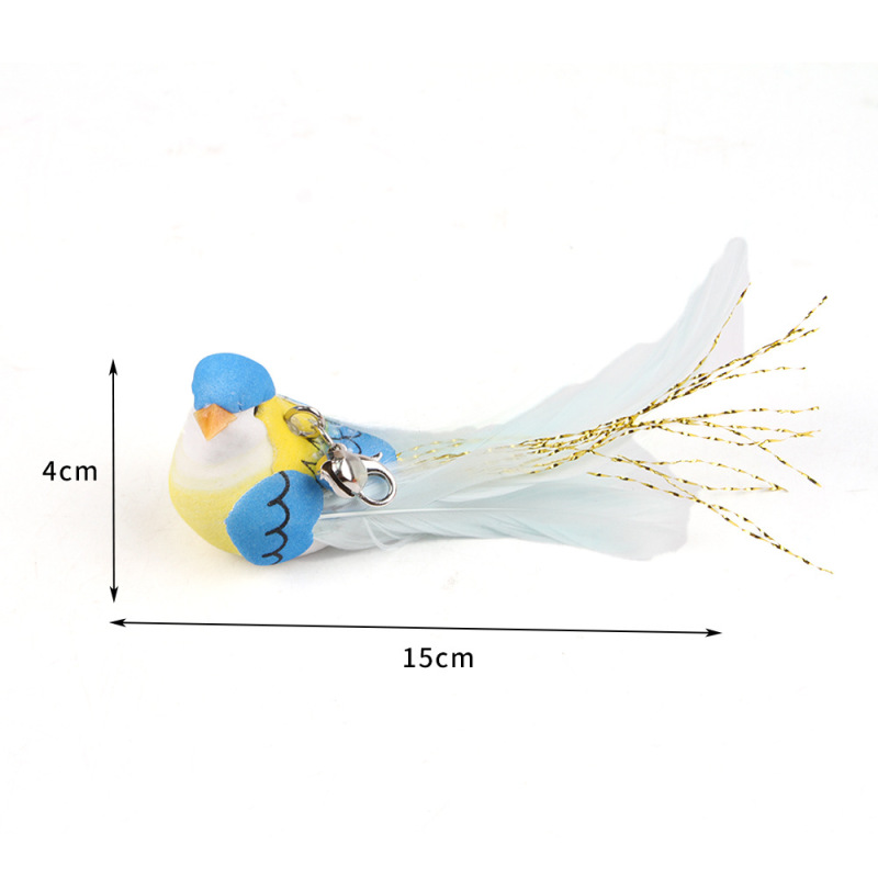 Replacement head for pet cat toy