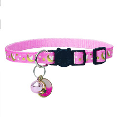 Reflective collar for pet cats