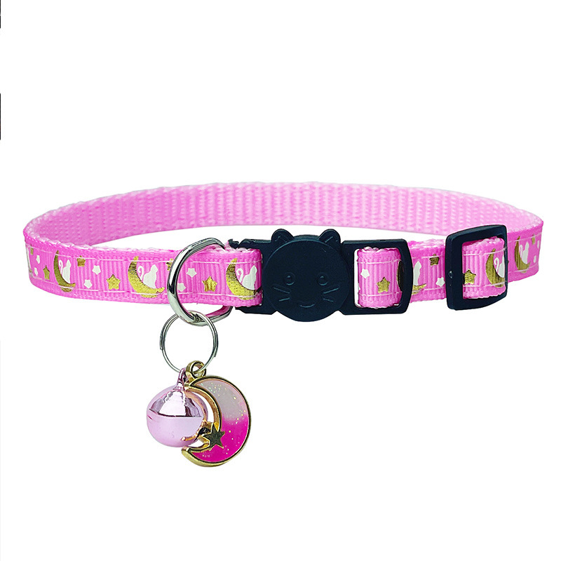 Reflective collar for pet cats