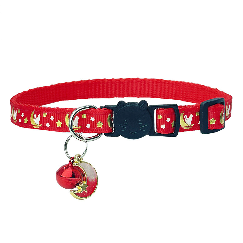 Reflective collar for pet cats