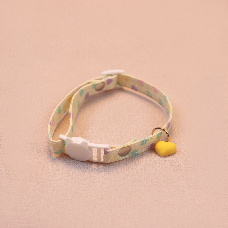 Pet Collar Cute Love Bell Accessories Cat Collar