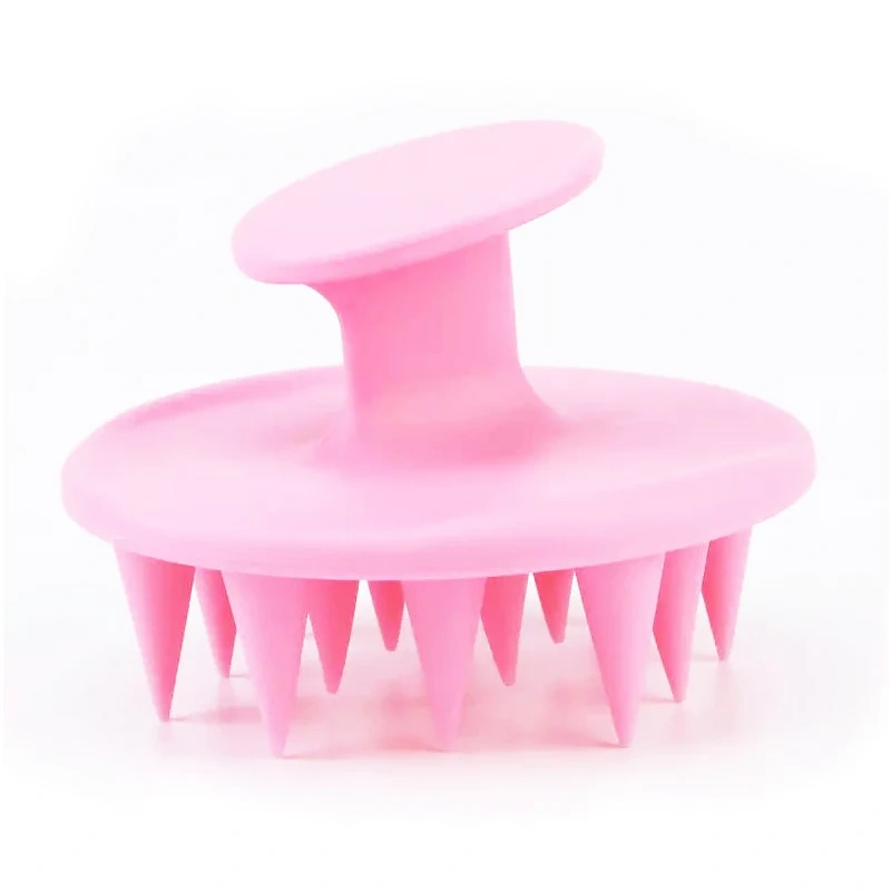 Customized Color Manumotive Silicone Waterproof Comb Shampoo Bath Scalp Care Hair Massage Brush for Dry Damaged Hair