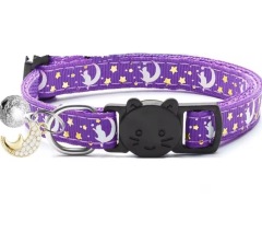 Luminous Pet Collars for Cat Puppy Necklace with Bell glow-in-the-dark