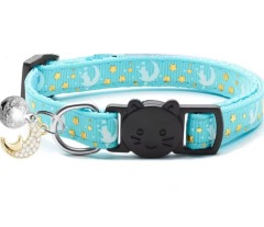 Luminous Pet Collars for Cat Puppy Necklace with Bell glow-in-the-dark