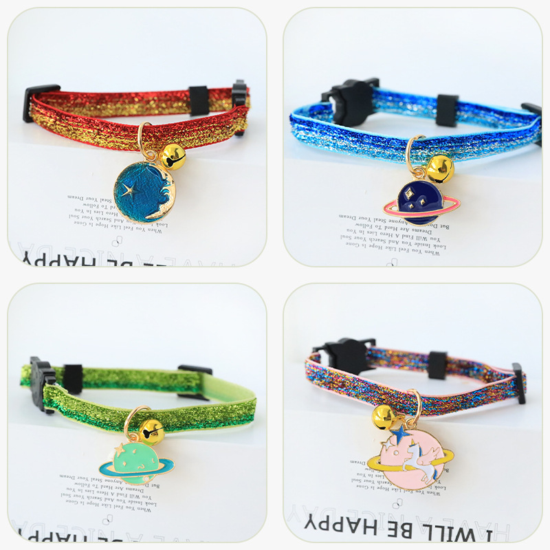 Pet cat safety collar