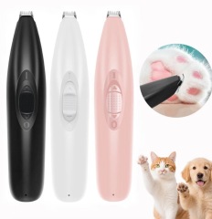 Cat Shearing Machine USB Dog Cat Foot Hair Trimmer Pet Paw Nail Grooming Clipper Electrical