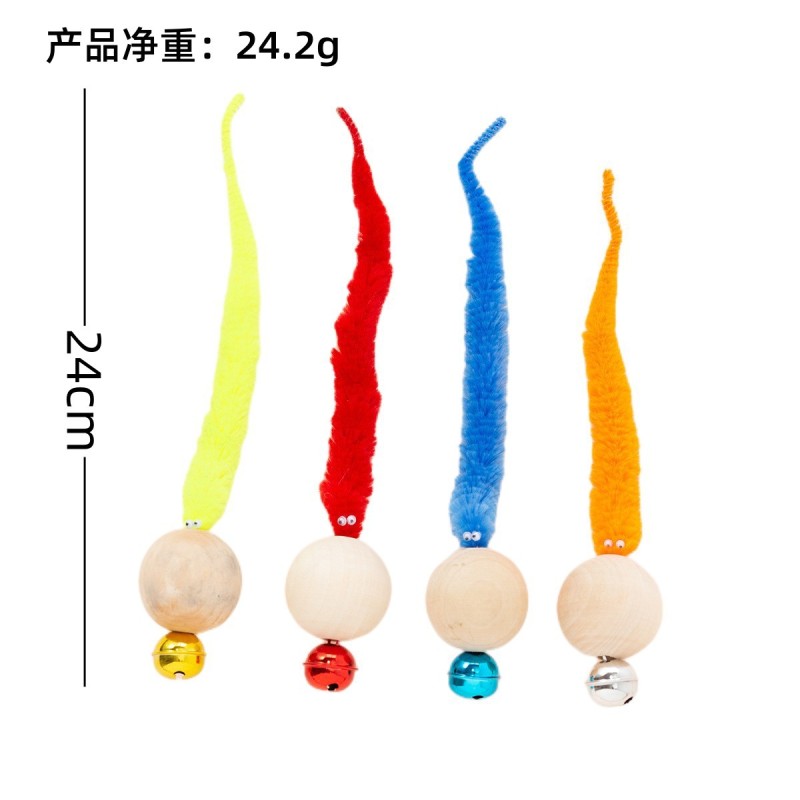 1pcs New cat toy feather replacement head