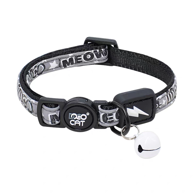 DOCO reflective cat collar safety buckle collar