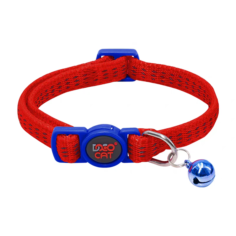 DOCO reflective cat collar safety buckle collar