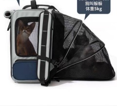 Zeex Expandable Pet Cat Carrier