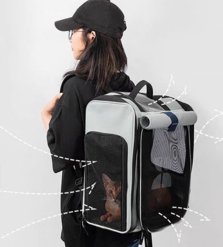 Zeex Expandable Pet Cat Carrier