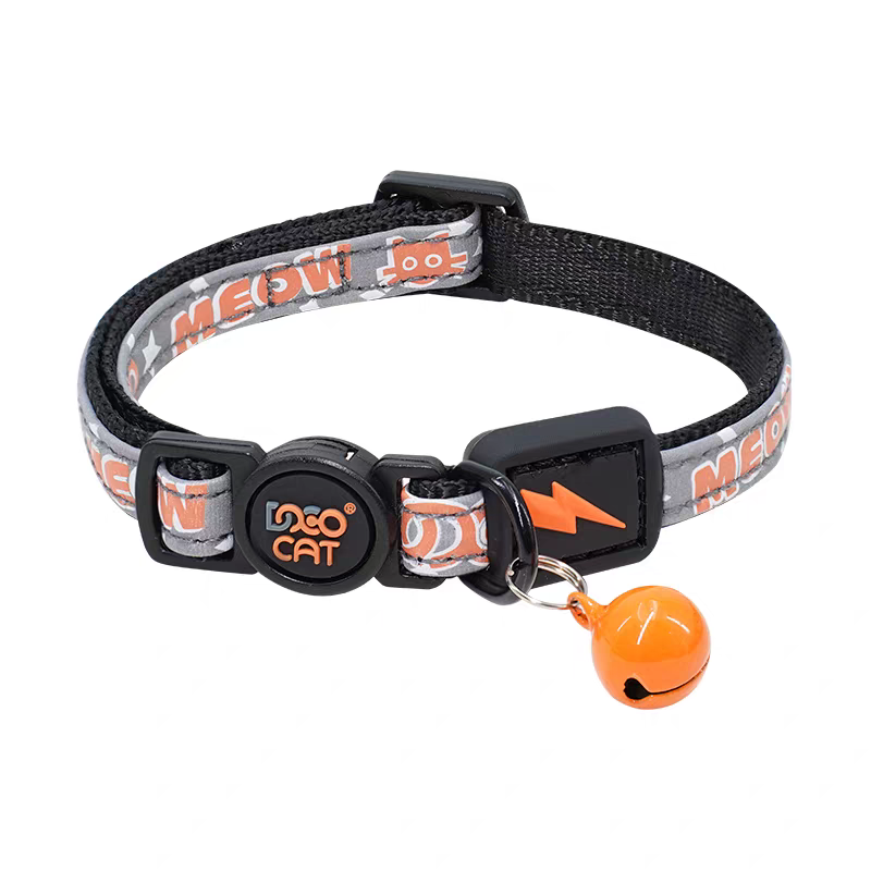 DOCO reflective cat collar safety buckle collar
