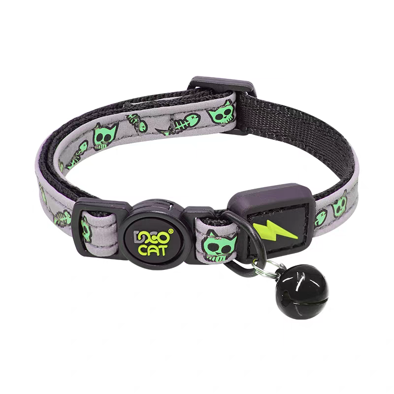 DOCO reflective cat collar safety buckle collar