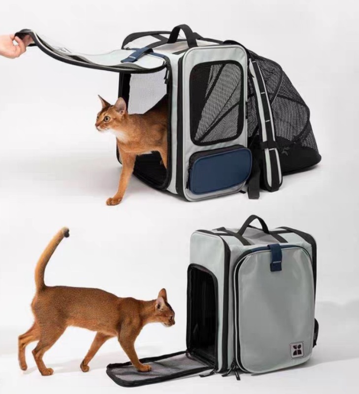Zeex Expandable Pet Cat Carrier