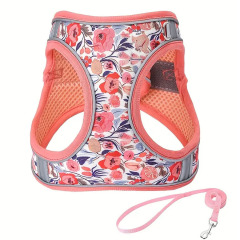 Polyester Printed Pet Chest Harness