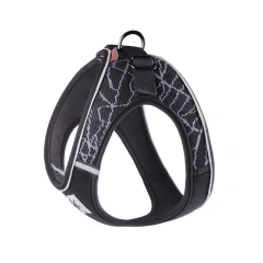 Dog Harness Reflective No Pull Choke Free Pet Harness for Small Medium Dogs Breathable Padded Harness Vest for Bulldog Chihuahua