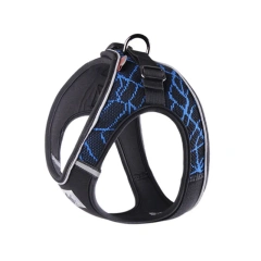 Dog Harness Reflective No Pull Choke Free Pet Harness for Small Medium Dogs Breathable Padded Harness Vest for Bulldog Chihuahua